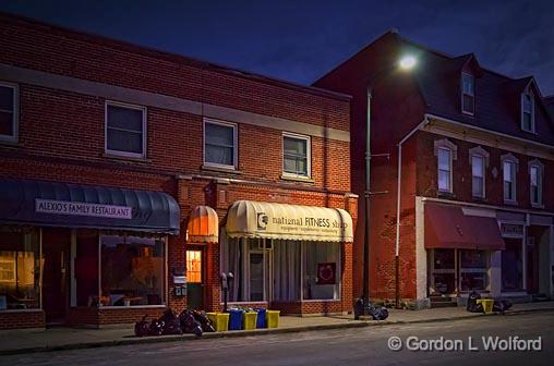 Trash Day_06202-4.jpg - Photographed on Russell Street in Smiths Falls, Ontario, Canada.